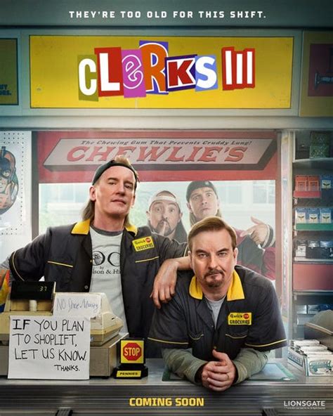The first Clerks III trailer swallows its own tail .